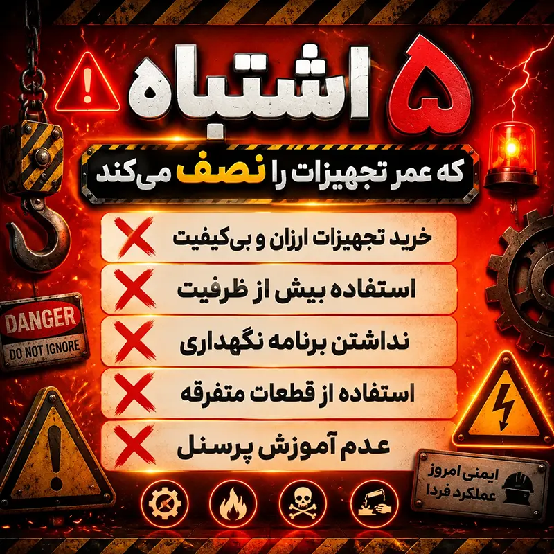 اشتباهات رایج مدیران رستوران در نگهداری تجهیزات