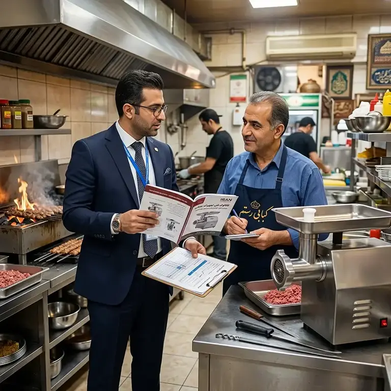 سوالات متداول شما درباره تجهیز و راه اندازی کبابی و بریانی